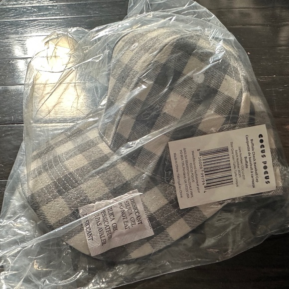 Cocus Pocus Buffalo Check Baseball Hat - Picture 3 of 3
